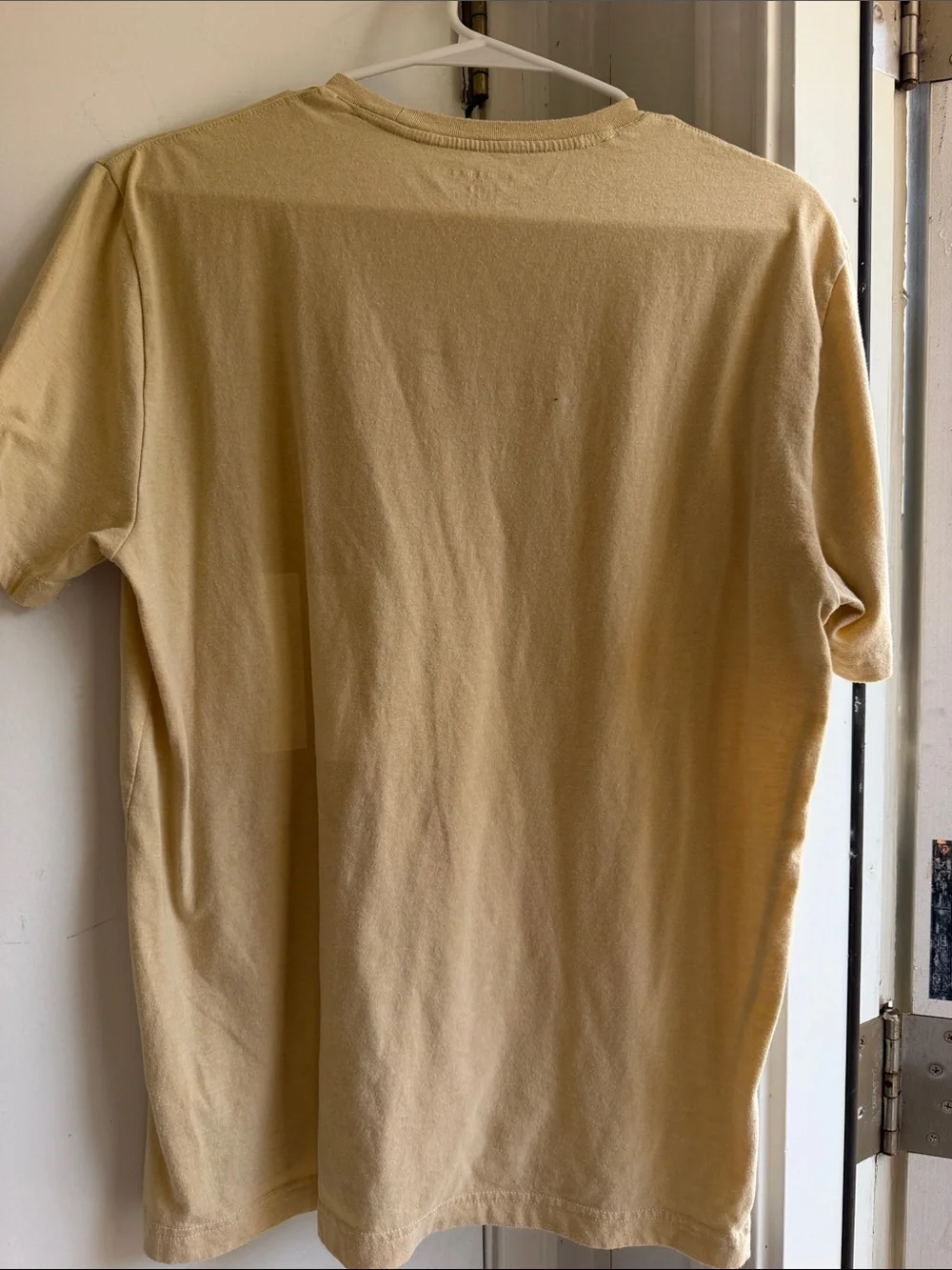 Banana Republic Short Sleeve Crew Tee in Beige